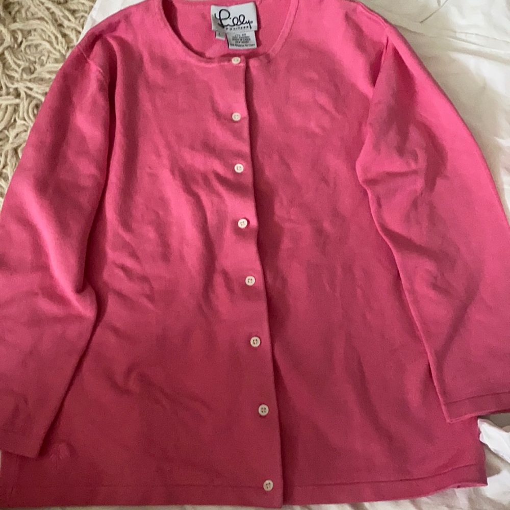 Pink Lilly Pulitzer Sweater